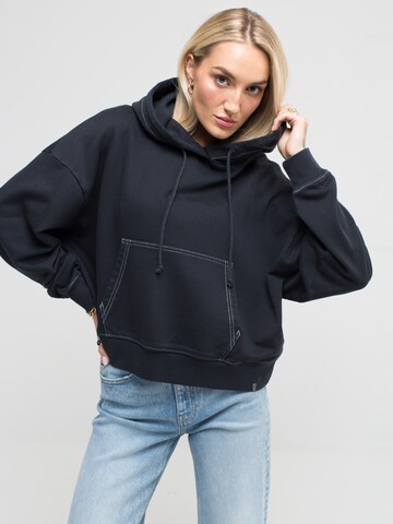 BIG STAR Sweatshirt 'Teofila' in Zwart