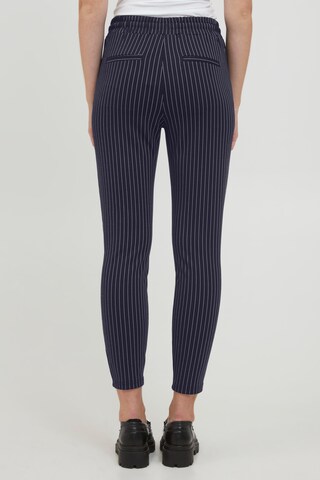 b.young Slim fit Pleat-front trousers 'RIZETTA' in Blue