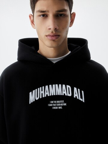 Pull&Bear Sweatshirt in Schwarz