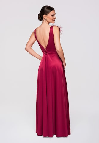 Ombre Evening dress in Red