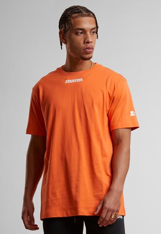 Starter Black Label - Camisa 'Essential' em laranja