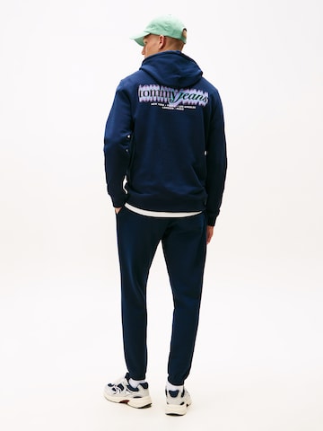 Felpa di Tommy Jeans in blu: frontale