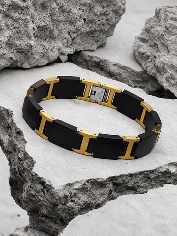 Holzwerk Armband 'AUENSEE'‌‌‌ in Schwarz