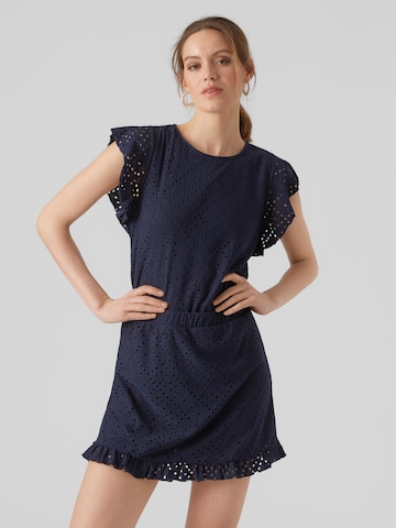 Camicia da donna 'TASSA' di VERO MODA in blu: frontale