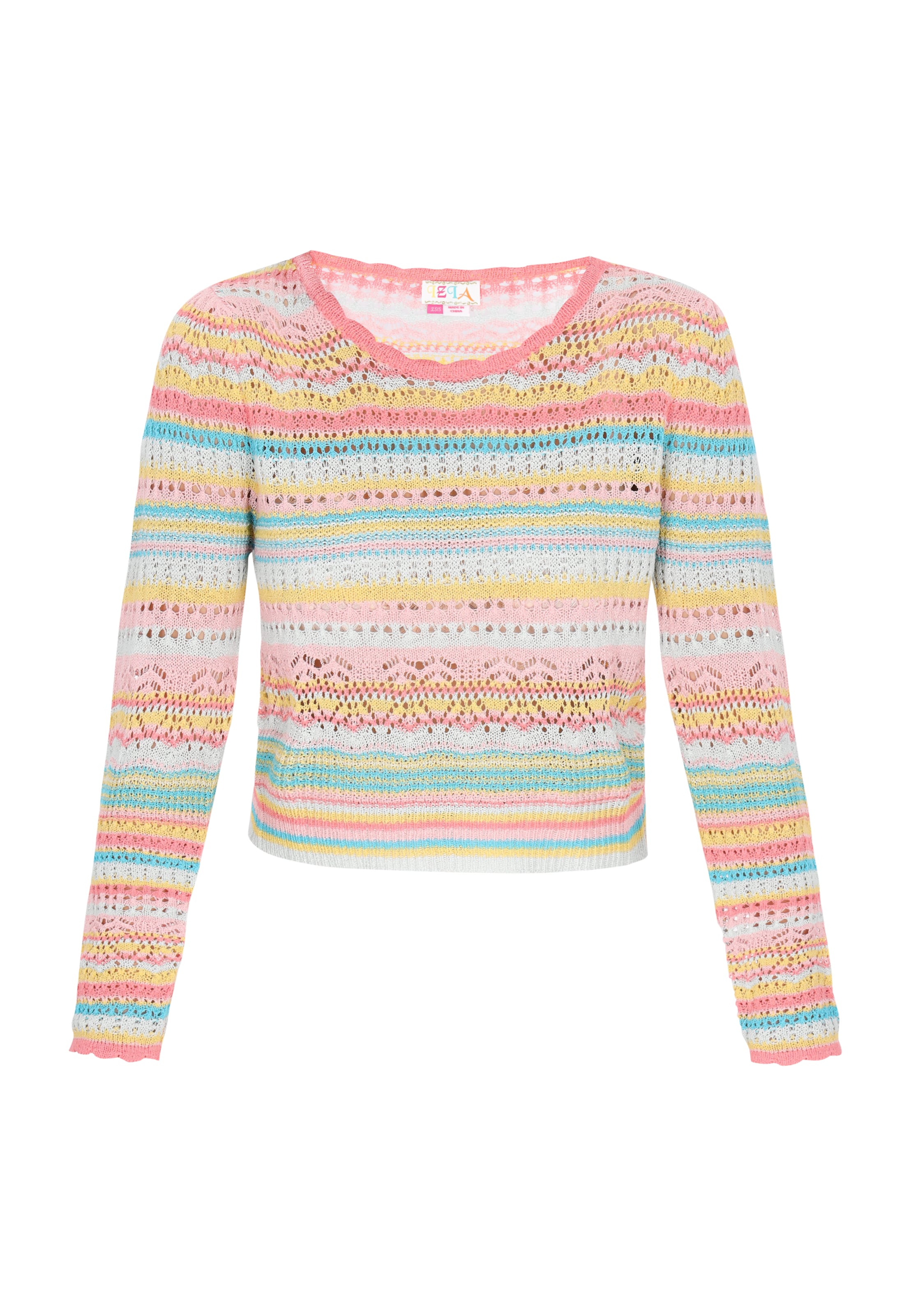 IZIA Пуловер в синьо: отпред