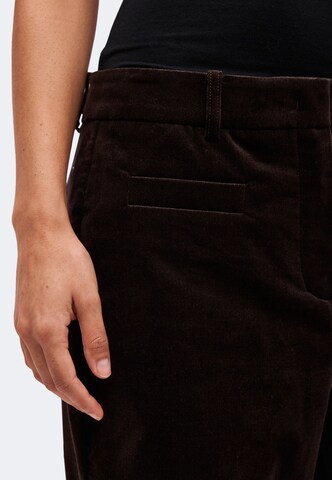Bootcut Pantaloni de la MORE & MORE pe maro: lateral