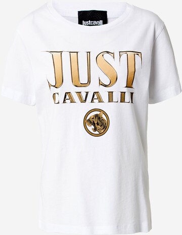 Just Cavalli Tričko – bílá: přední strana