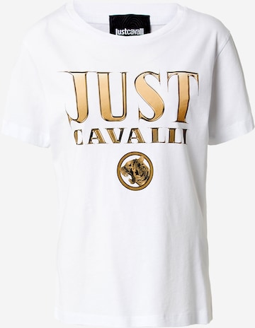 Just Cavalli - Camisa em branco: frente