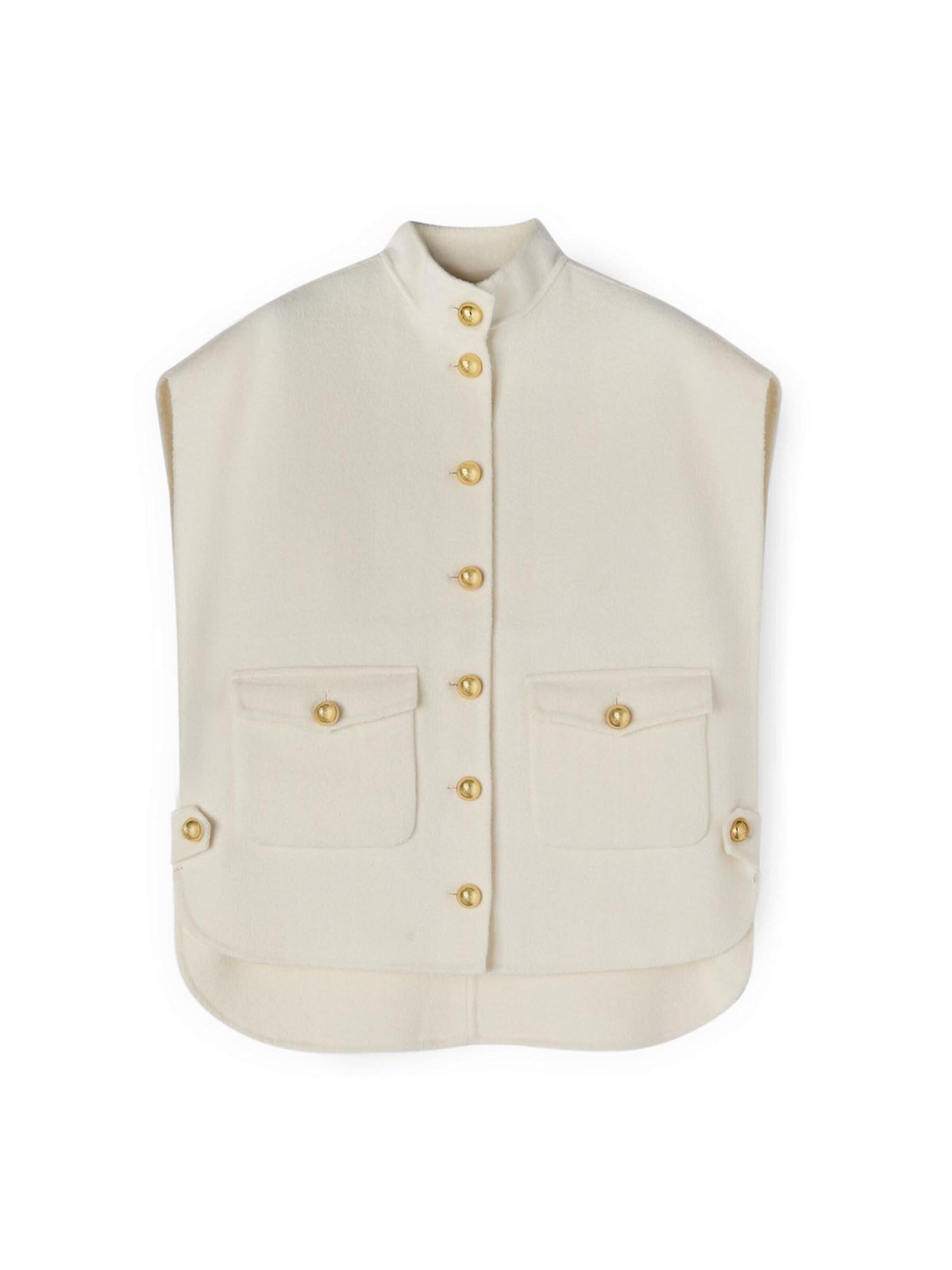 MOTIVI Winter Coat in Beige, Item view