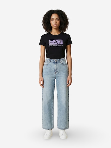 Top '7W001093 AF10373' di EA7 Emporio Armani in nero