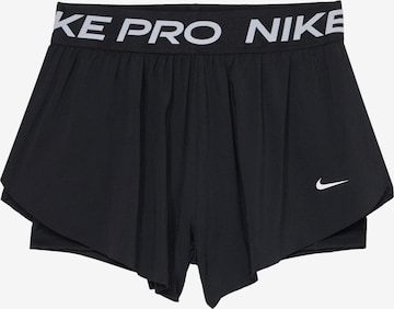 NIKE Loosefit Sportbroek in Zwart: voorkant
