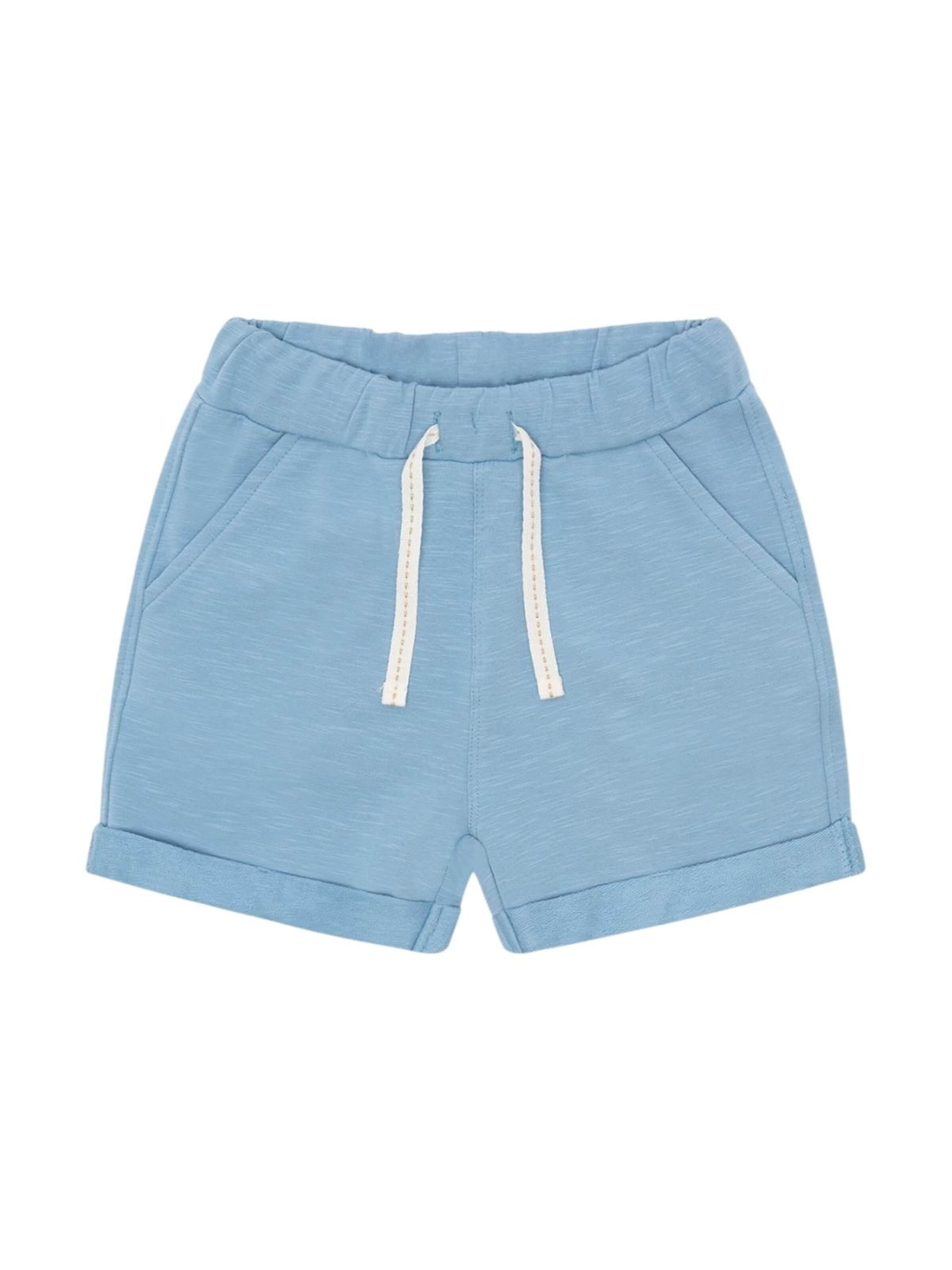 Hust & Claire Regular Hose 'HCHuxie Slub'‌‌‌ in Blau: Vorderseite