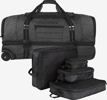 normani Travel Bag ' Kompass 90 ' in Grey: front