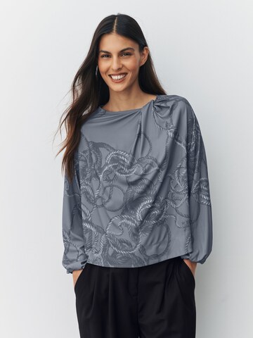 Next Bluse in Grau: Vorderseite