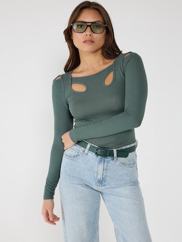 No Matter What Shirt in Groen