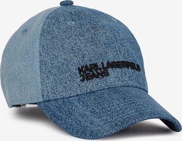 mėlyna KARL LAGERFELD JEANS Kepurė: priekis