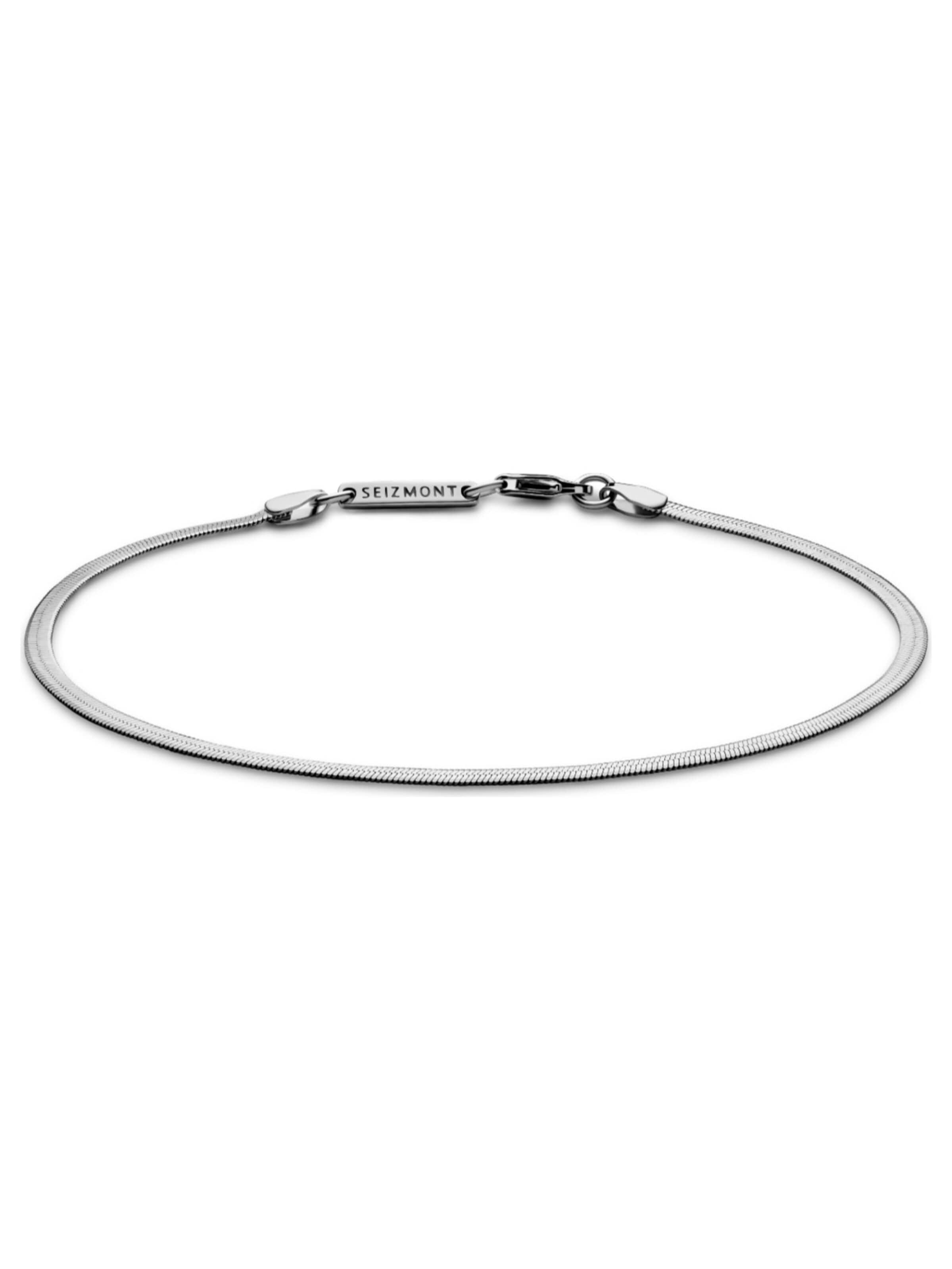 Seizmont Armband 'Argentia'‌‌‌‌‌‌‌‌ in Silber: Vorderseite