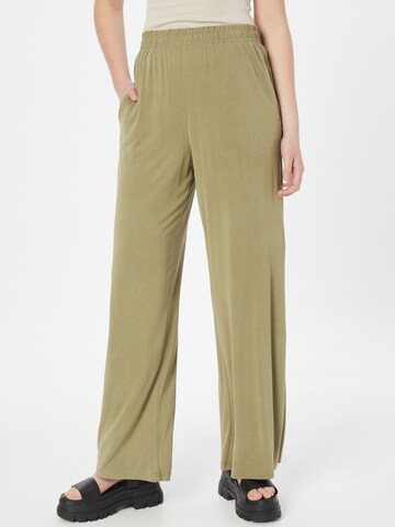 Wide Leg Pantalon Urban Classics en beige : devant