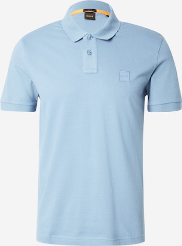 BOSS Тениска 'Passenger' в синьо: отпред