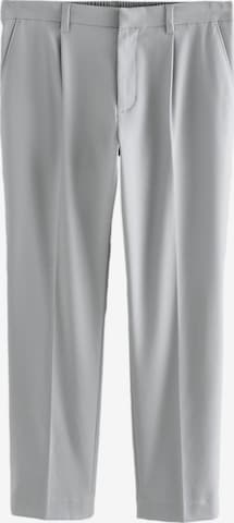 Next Trousers with creases in Grey: front
