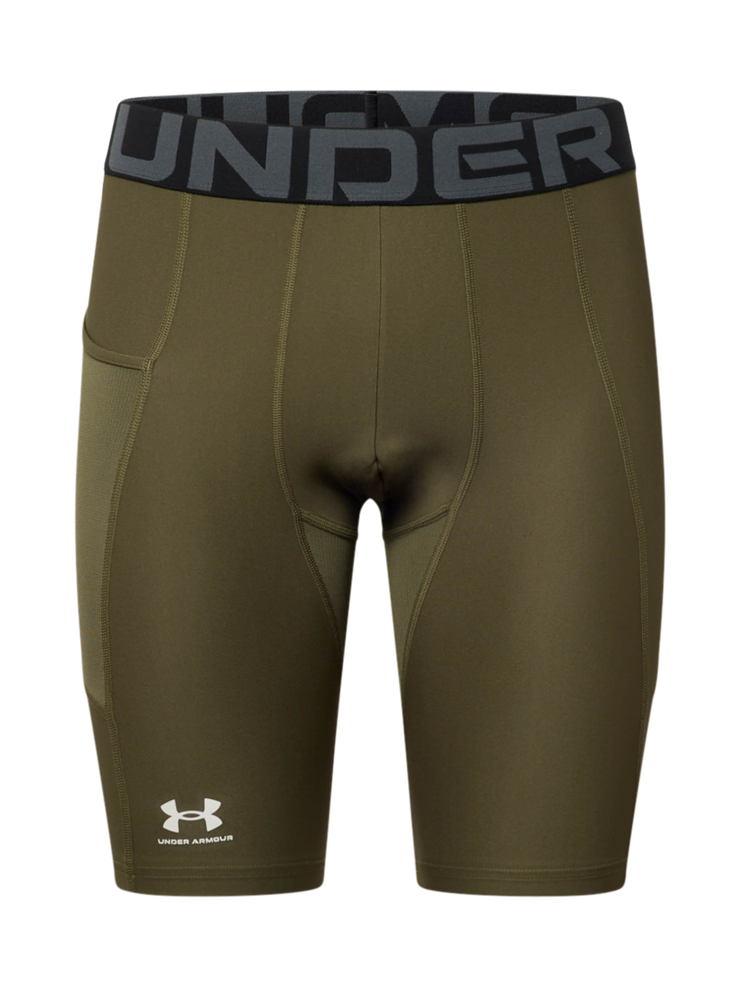 UNDER ARMOUR - Skinny Calzoncillo deportivo en verde: frente