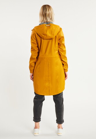 Manteau fonctionnel Schmuddelwedda en jaune