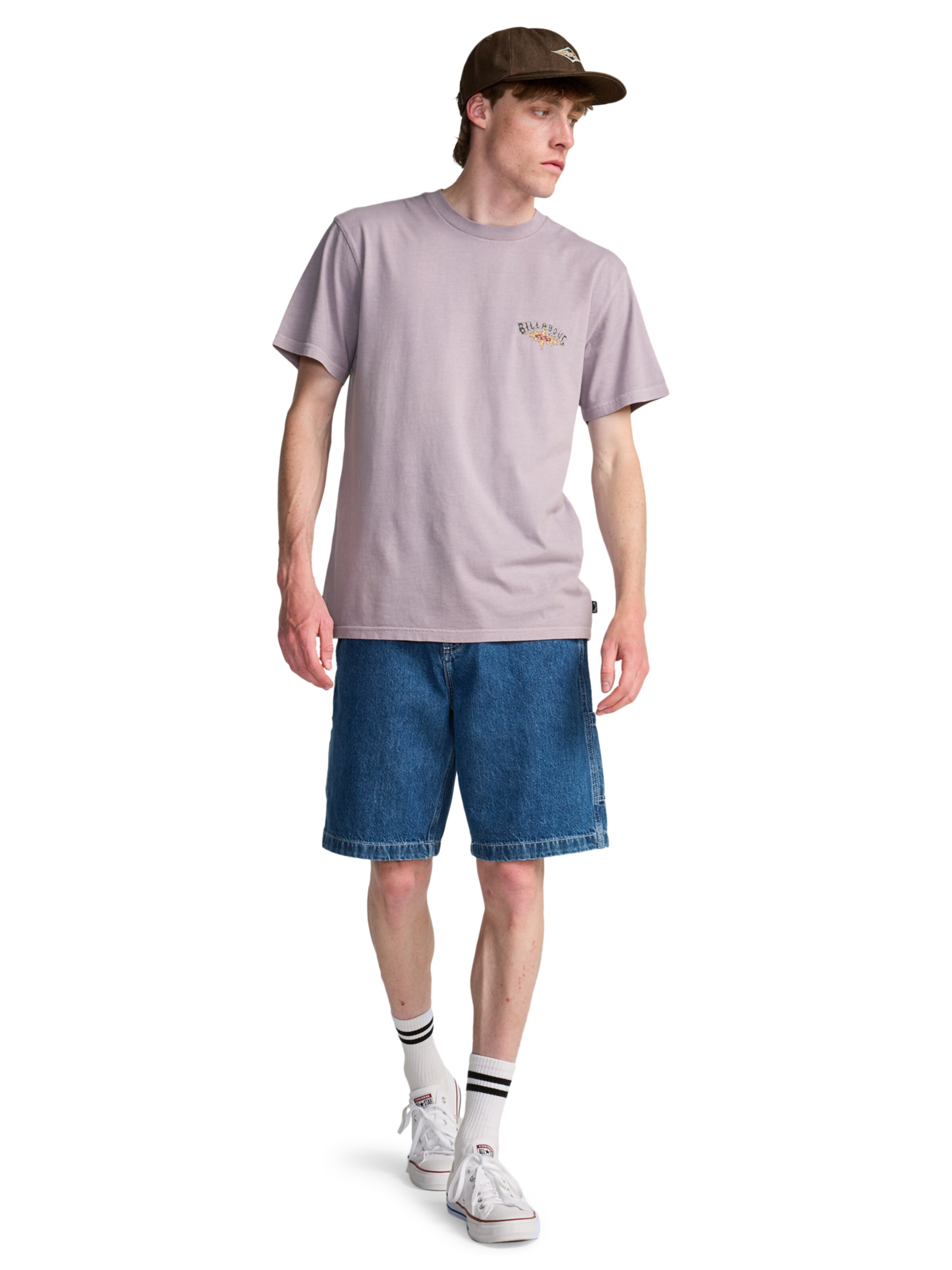 BILLABONG Shirt 'Burn Out' in Purple
