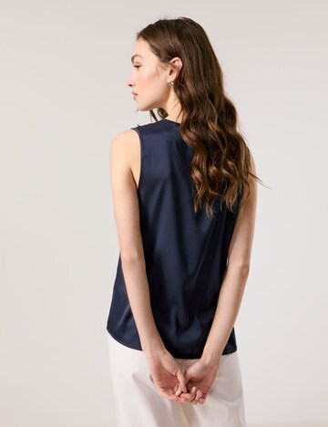 TAIFUN Bluse in Blau