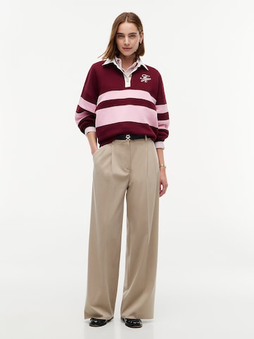 TOMMY HILFIGER Sweatshirt in Rood