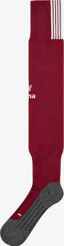 ERIMA Athletic Socks in Red: front