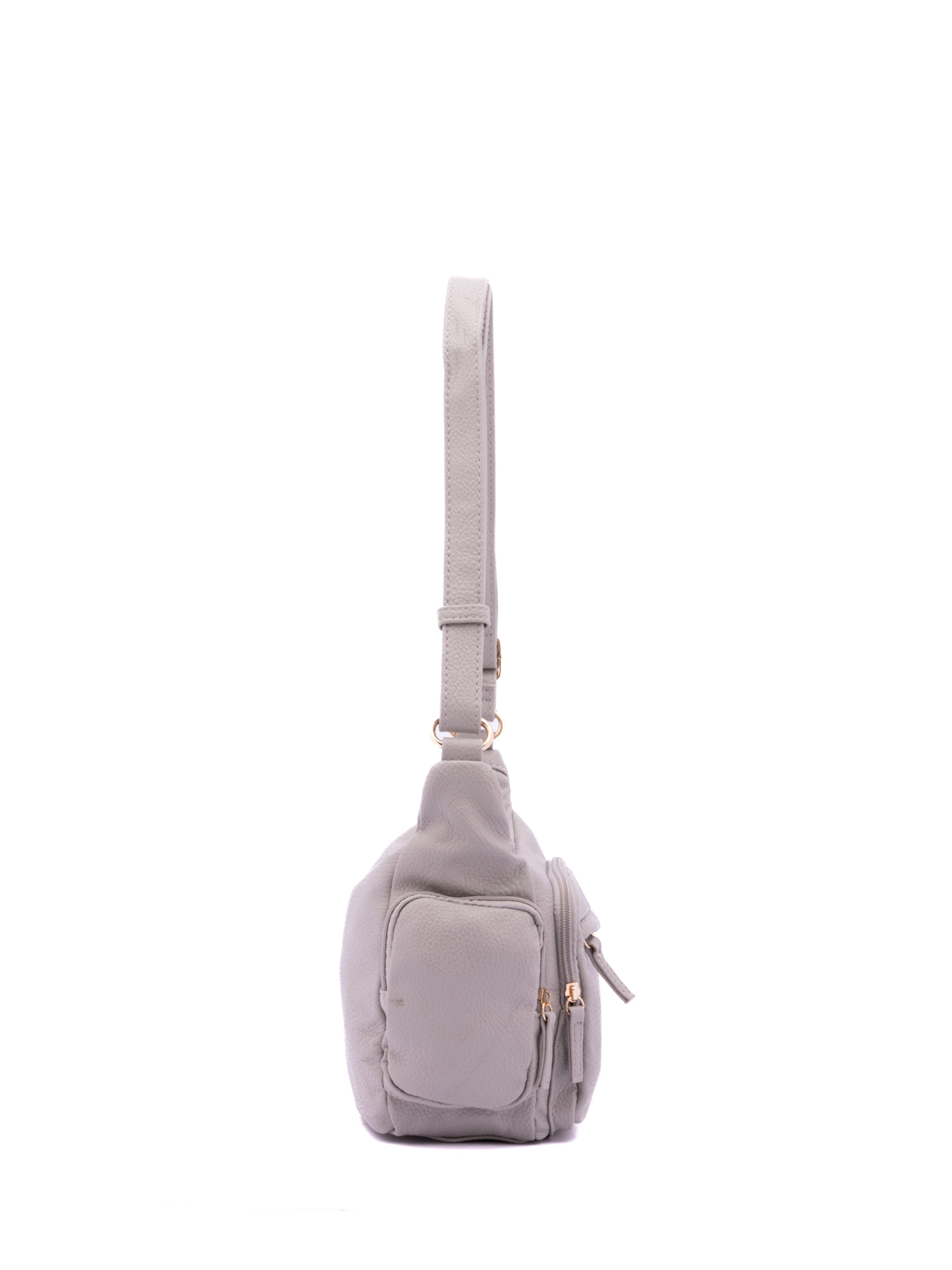 Borsa a spalla 'Borsa a Spalla Donna B Cavalli Ecopelle Zip' di B. Cavalli in grigio