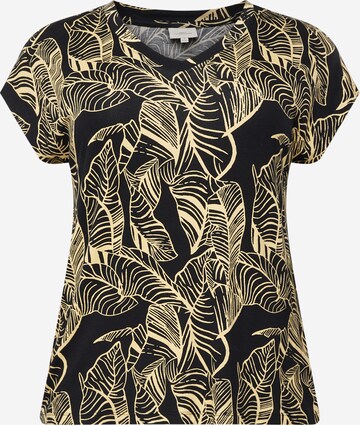 T-shirt 'Clarisa' ONLY Carmakoma en noir : devant