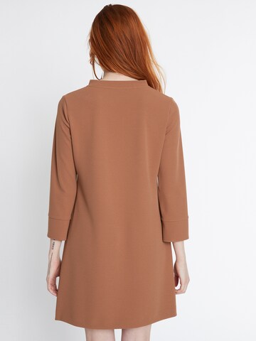 Ana Alcazar Dress 'Sidesa' in Brown