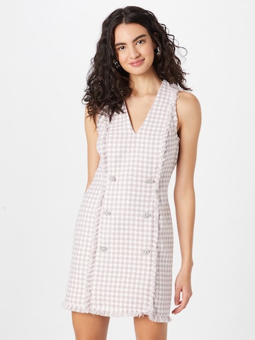 River Island - Vestido 'PINNY' em bege: frente