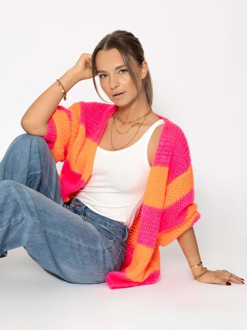 SASSYCLASSY Oversizestrickjacke‌‌‌‌‌‌‌‌‌ in Orange