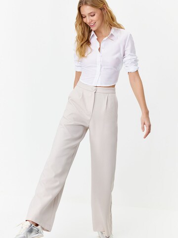 Trendyol Loosefit Hose in Grau