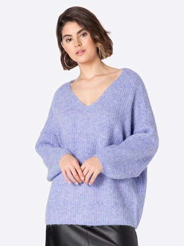 VERO MODA Sweater 'Julie' in Blue: front