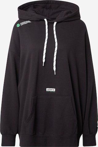 LEVI'S ® Collegepaita 'Prism Hoodie' värissä musta: edessä