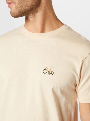 Iriedaily T-shirt 'Peaceride' i beige