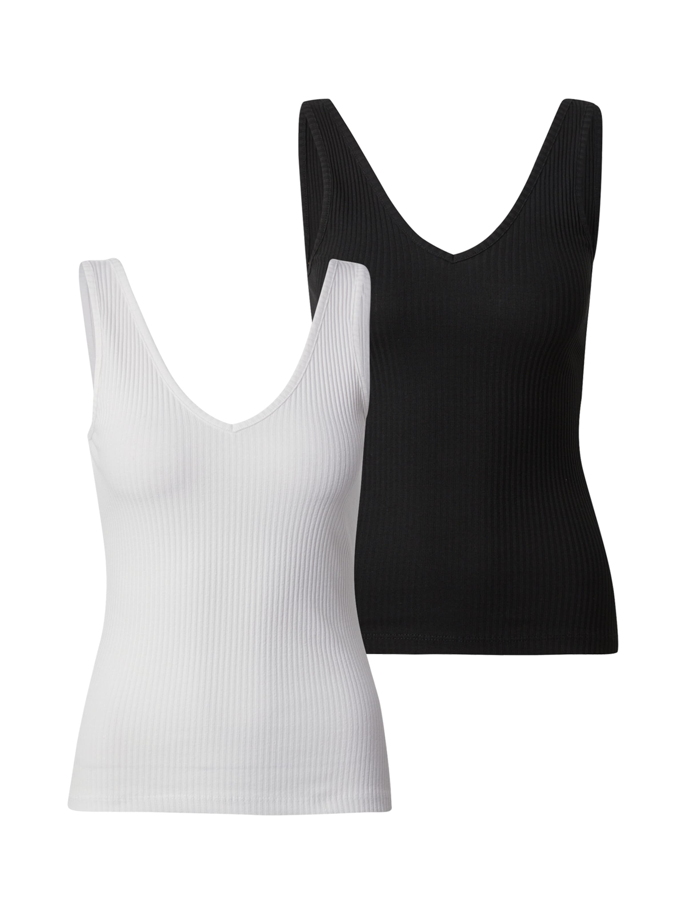 ABOUT YOU Top 'Sally' in Black: front