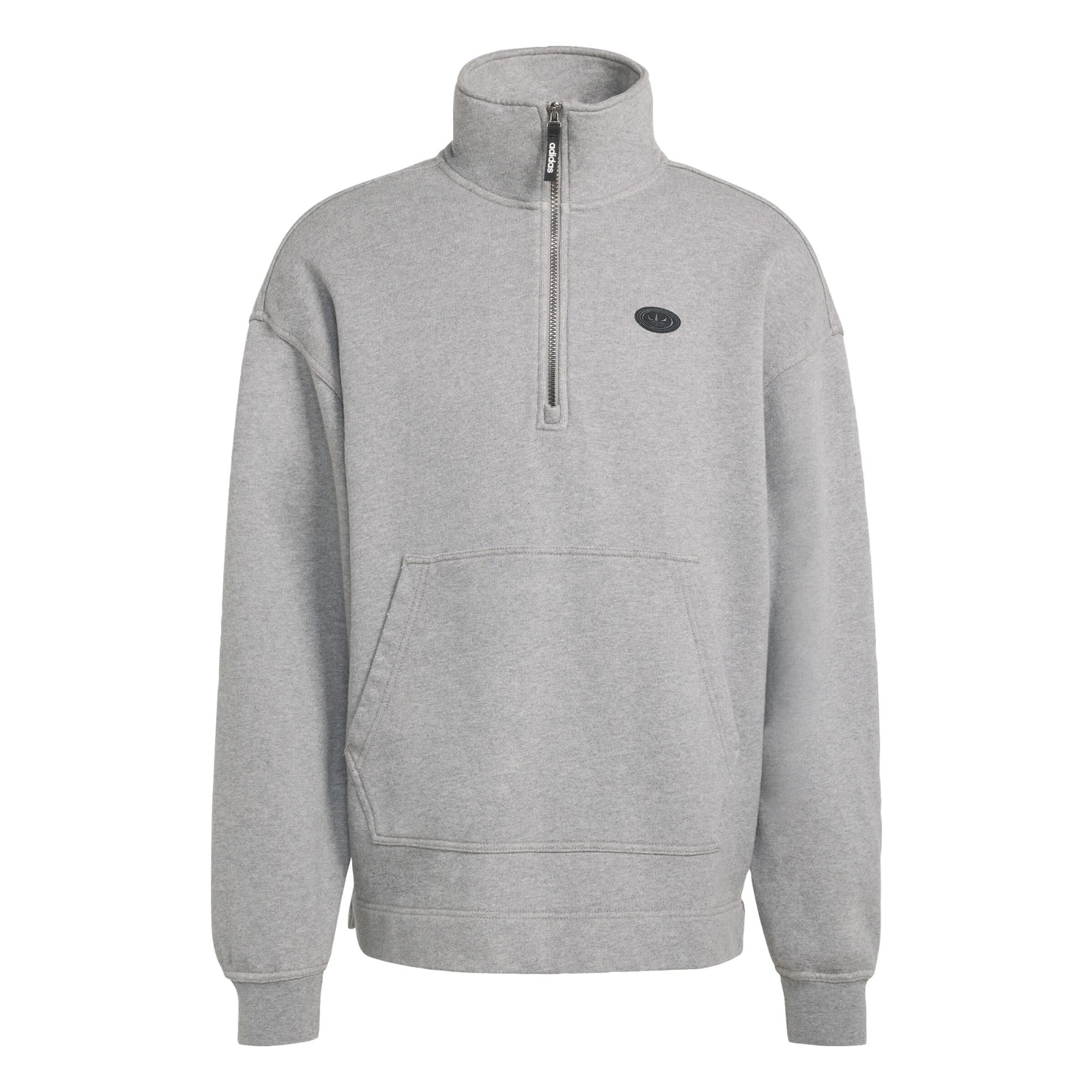 ADIDAS ORIGINALS - Sudadera en gris: frente