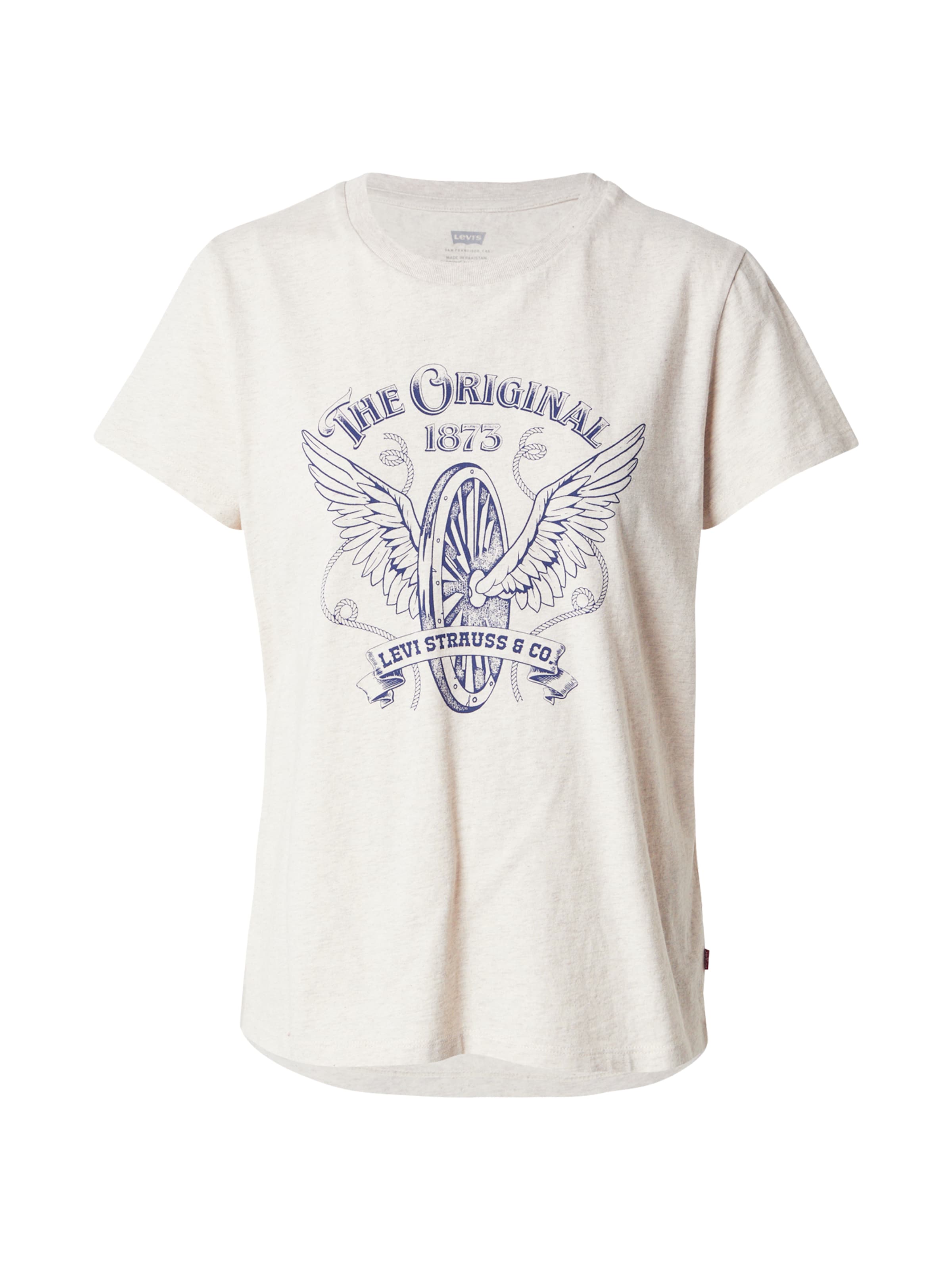 LEVI'S ® Särk 'The Perfect Tee', värv valge: eest vaates