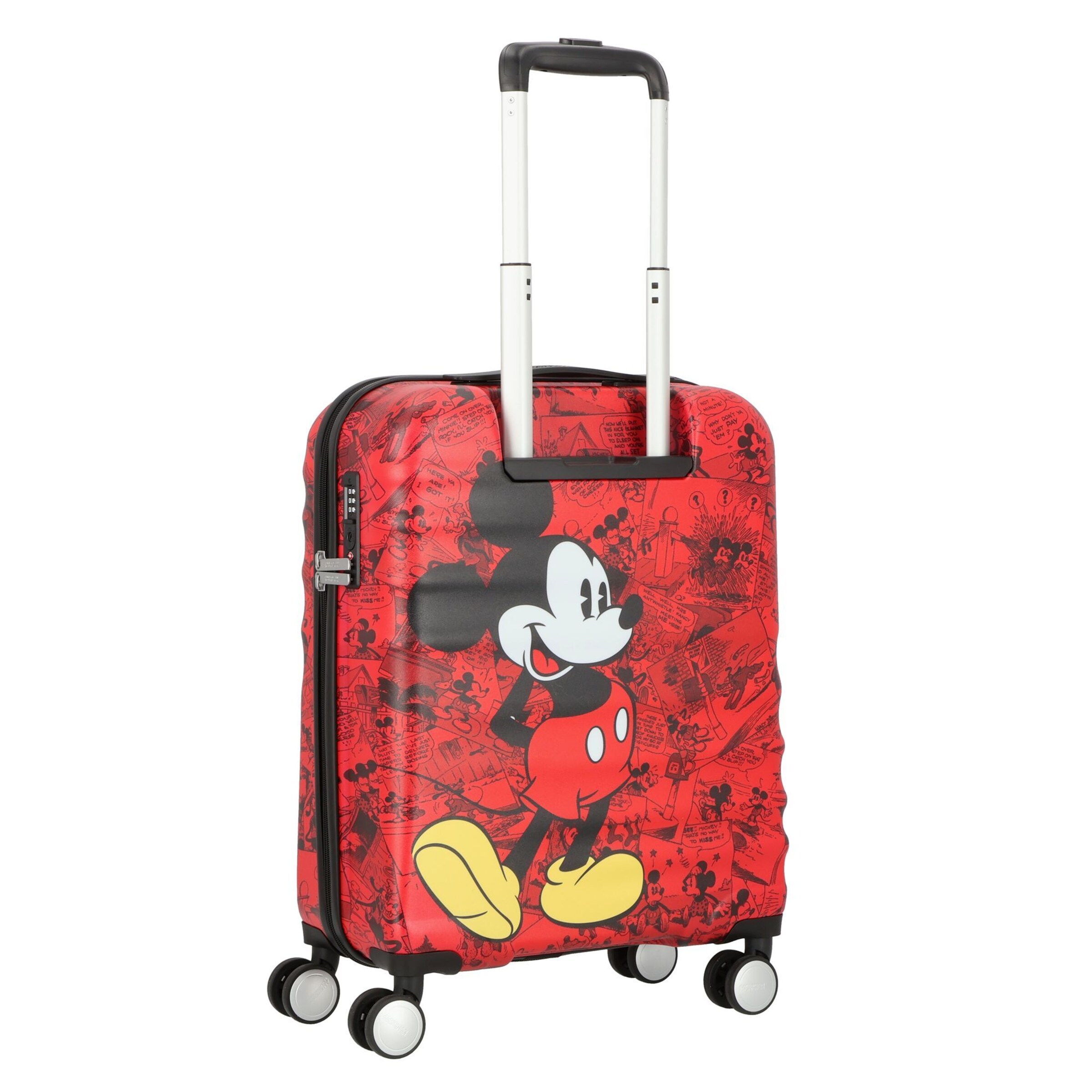 American Tourister Trolley 'Wavebreaker' in Rot