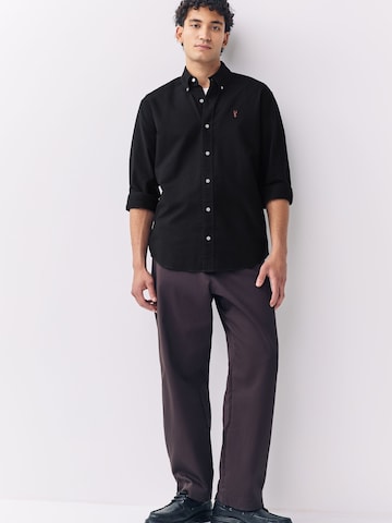 Slim fit Camicia di Next in nero