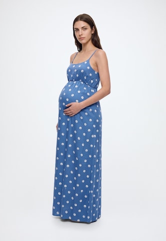 Robe 'OLMNOVA' Only Maternity en bleu : devant