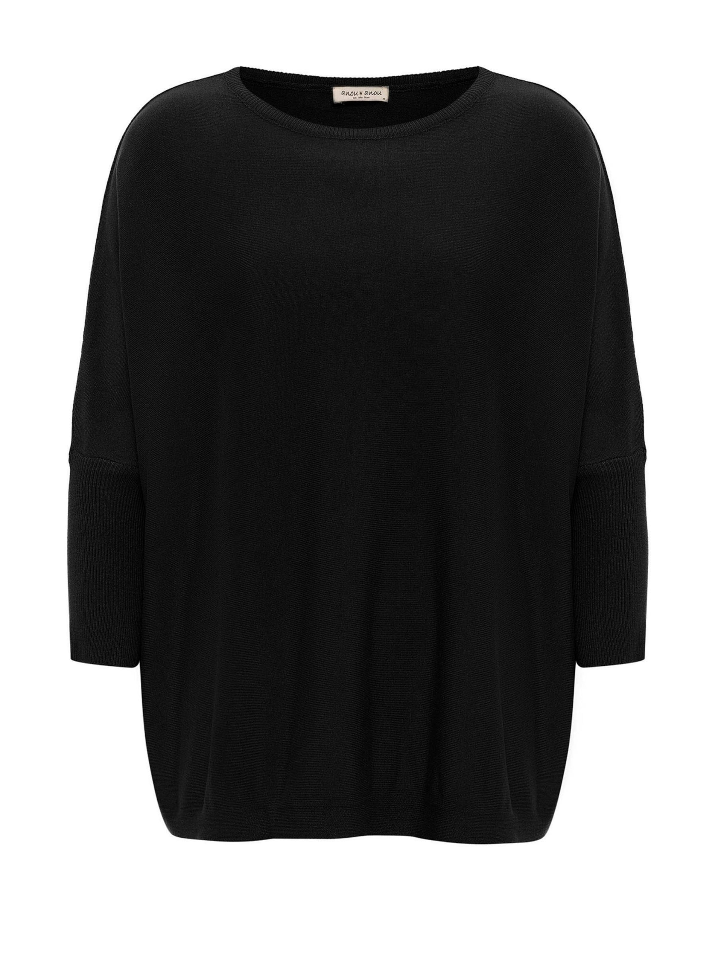 Anou Anou Trui in Zwart: voorkant