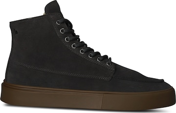 BLACKSTONE Hög sneaker 'RUBY EERO - ZIPPER' i grå: framsida