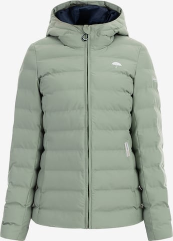 Schmuddelwedda Performance Jacket in Green: front