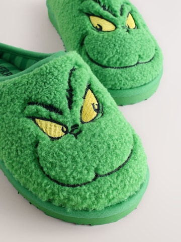 Next Házi cipő 'Grinch' - zöld