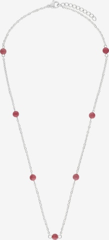 Lucardi Necklace in Silver: front